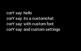 Custom Chat
