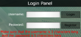 Password - 5 Characters , Username - 3 Characters