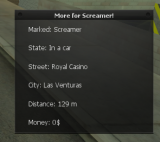 Marking screamer